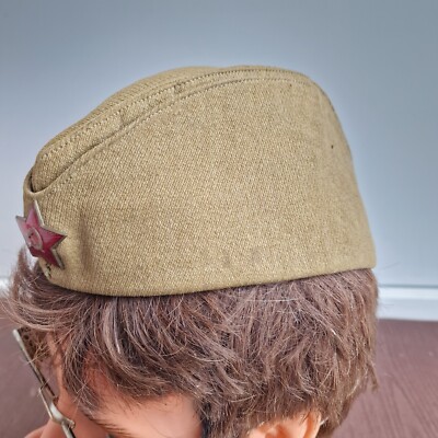 Calot Militaire Russe USSR - Pilotka Armée Rouge - Taille 55 - Neuf Sans étiquette