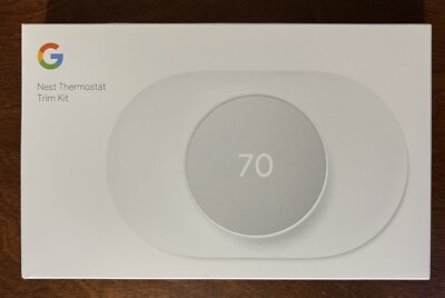 Google Nest Thermostat Trim Kit - Snow White Model GZZN7 (GA01837-US)
