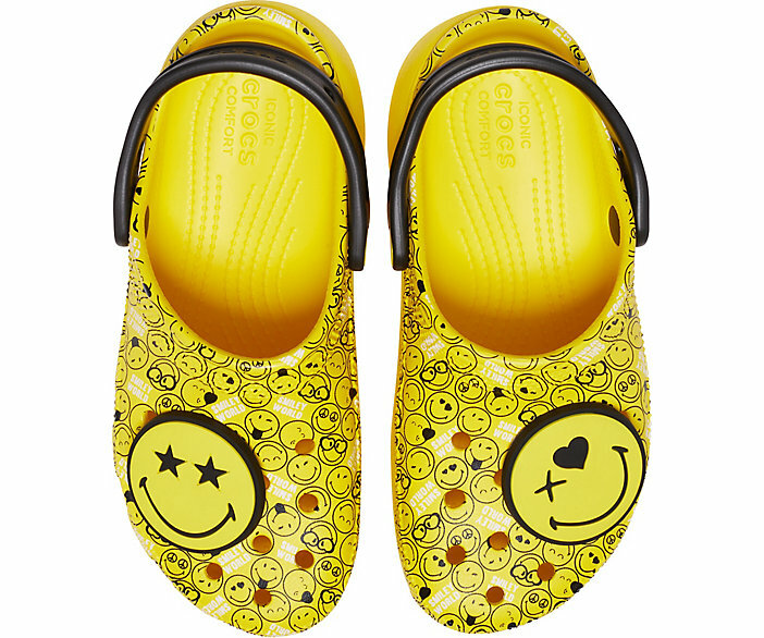 CROCS PLATFORM SMILEYWORLD SIZE 10 | eBay