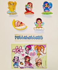 Série Complète Winx Club Pixie NV159 - NV163 + 5 BPZ Kinder Surprise Italie 2009