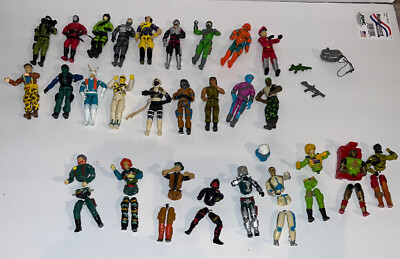 ヴィンテージ　フィギュア GIジョー レアコレクション 1980s Vintage GI Joe Action Figures- ARAH “18 are complete” “9