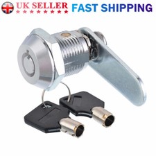 Cam Lock Locker Furniture Lock Post Mail Box Lock Camlock Cabinet Drawer + Keys