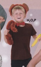 NWOT Dance Costume Pull Over Short Sleeve T Shirt nutmeg Small child