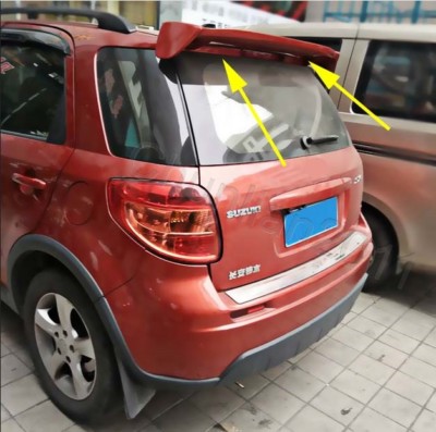 Factory Style Spoiler Wing For 2008-2016 Suzuki SX4 5dr HB Hatchback Wings