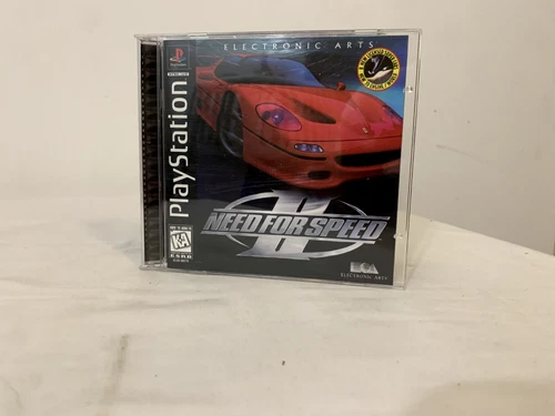 Need for Speed II  2 (PlayStation 1, 1997) Black Label/Excellent Cond./1-Owner
