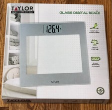 Taylor Glass Digital Scale 400 lb New Free Shipping  7624T