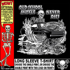1968-1970 Hot Rod Muscle Car Outlaw Gasser Drag Race Cartoony Skeleton T-shirt 1 1968-1970 Hot Rod Muscle Car Outlaw Gasser Drag Race Cartoony Skeleton T-shirt 1