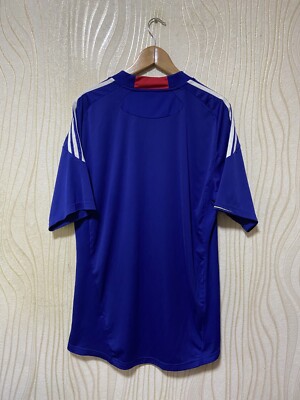 JAPAN 2010 2011 HOME FOOTBALL SHIRT SOCCER JERSEY ADIDAS JAPAN 2010 2011 HOME FOOTBALL SHIRT SOCCER JERSEY ADIDAS