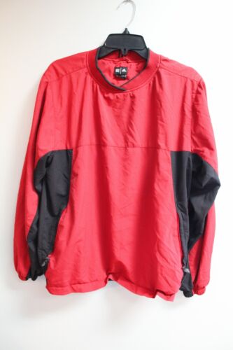 Adidas Mens Climaproof Wind Pullover Red Jacket Si