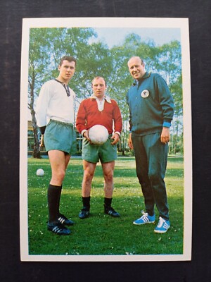 Franz Beckenbauer + Uwe Seeler Bergmann 1966/67 1967 Bayern Munich Munchen