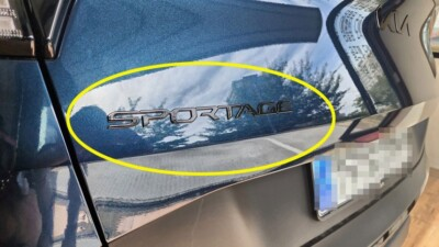 #ad Rear Glossy Black SPORTAGE emblem fit on 2023 2024 2025 2026 KIA Sportage $75.20