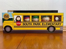 5 Vinylfiguren SOUTH PARK im Schulbus von KHA...