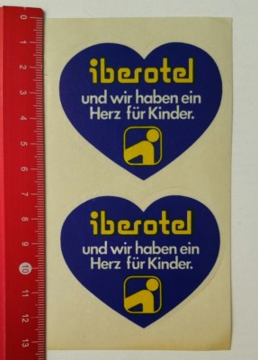 Aufkleber/Sticker: iberotel und wir haben ein Herz für Kinder (060517246)