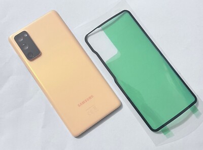 Original Samsung Galaxy S20FE 5G SM-G781B G780F Akkudeckel Backcover Orange A