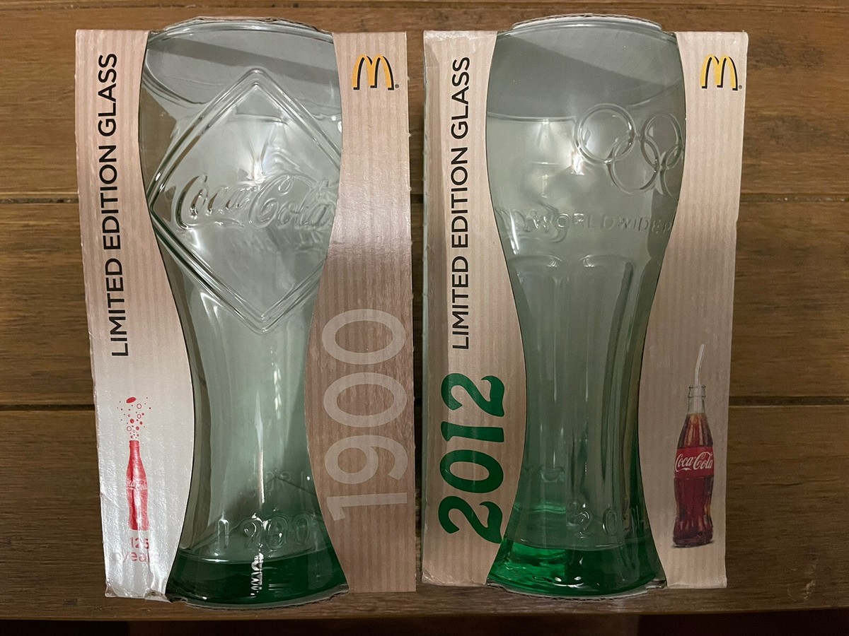 McDonald's Coke Coca-cola Glass Limited Edition 1900 and 2012 | eBay
