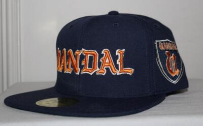 NWT Negro Leagues Basketball NEW JERSEY VANDAL Black Fives Snapback Hat Cap *1U