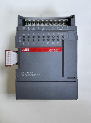 ABB 1SBP260100R1001 XI16E1-E4.0 Digital Input Extension Module   16 Inputs, 24VD