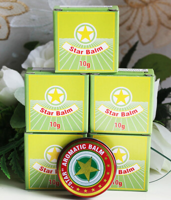 5x10g  Star Balsam Aromatic Balm für lokale Massage звездочка