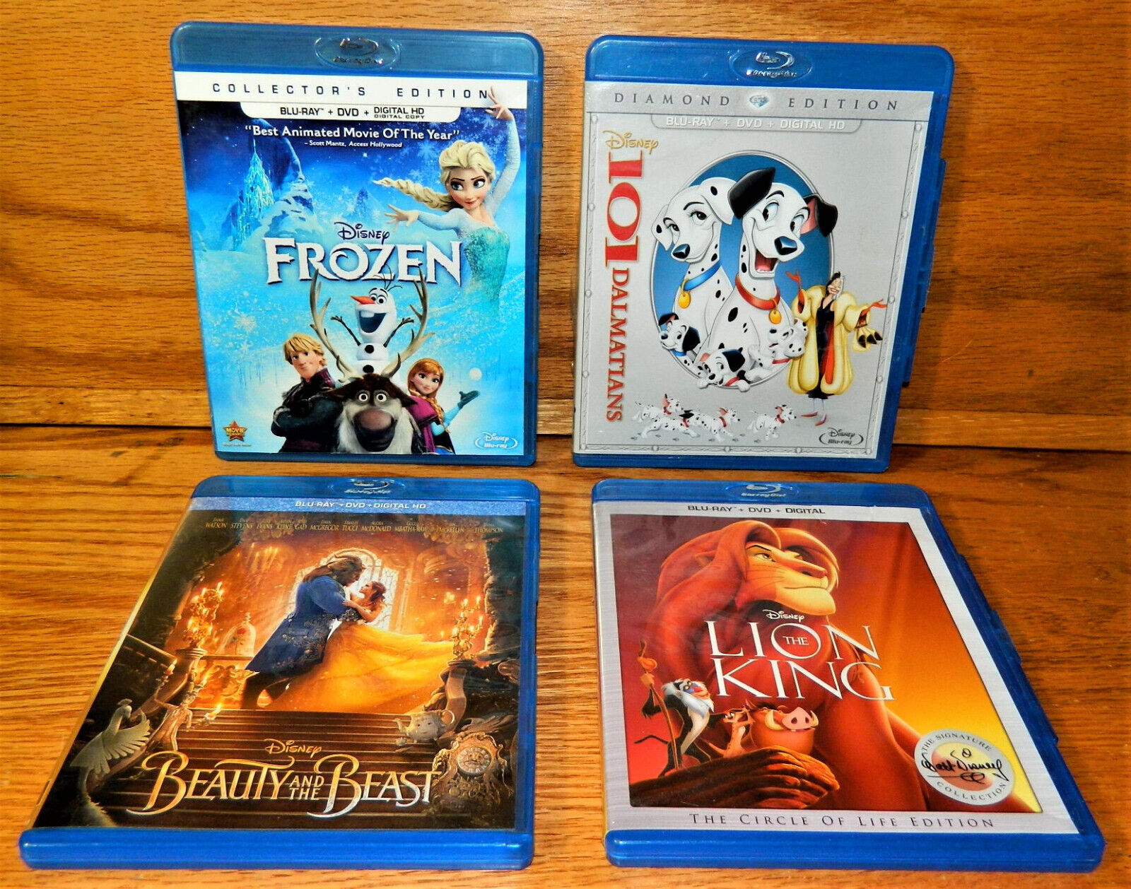 Pa Tijdreeksen Crimineel Disney Blu-ray + DVD Movies lot of 4 Assorted Movies See Photos For Details  | eBay