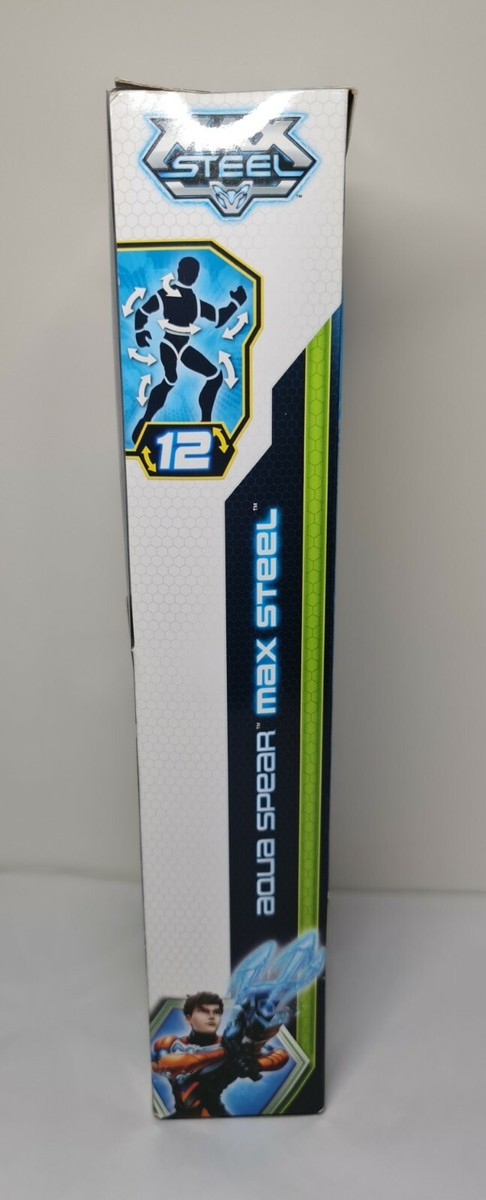 Mattel Max Steel Aqua Spear 2014 BHF28 UK
