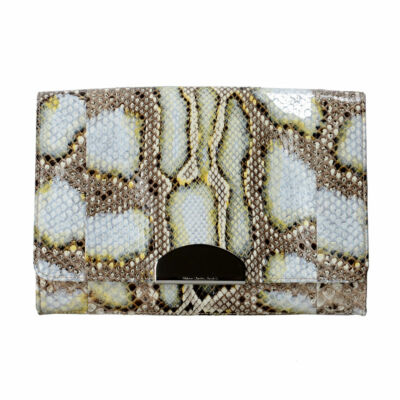 Maison Margiela ''1'' Women's Python Skin Leather Clutch