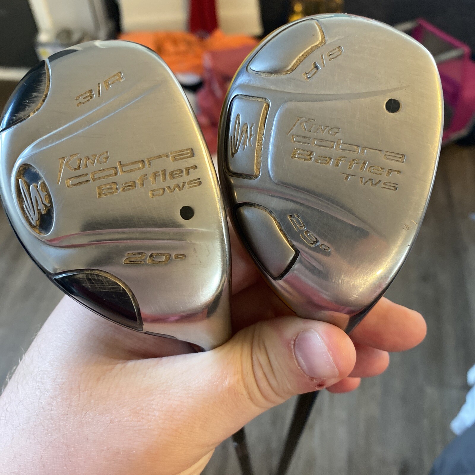 Hybride De Golf Cobra King Baffler DWS 20° - 3/R - Droitier - Acier - Occasion Très Bon État
