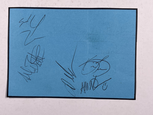 St.Paul And The Broken Bones Signé Carte Original Paul Janeway - Photo 1 sur 12