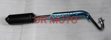 Marmitta Completa Scarico Nero Motore Pit Bike Modello CRF 50 collettore racing