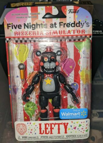 Fnaf Five Nights At Freddy&#39;s Pizza Gray Lefty Freddy Plush Figure  Toy 20cm