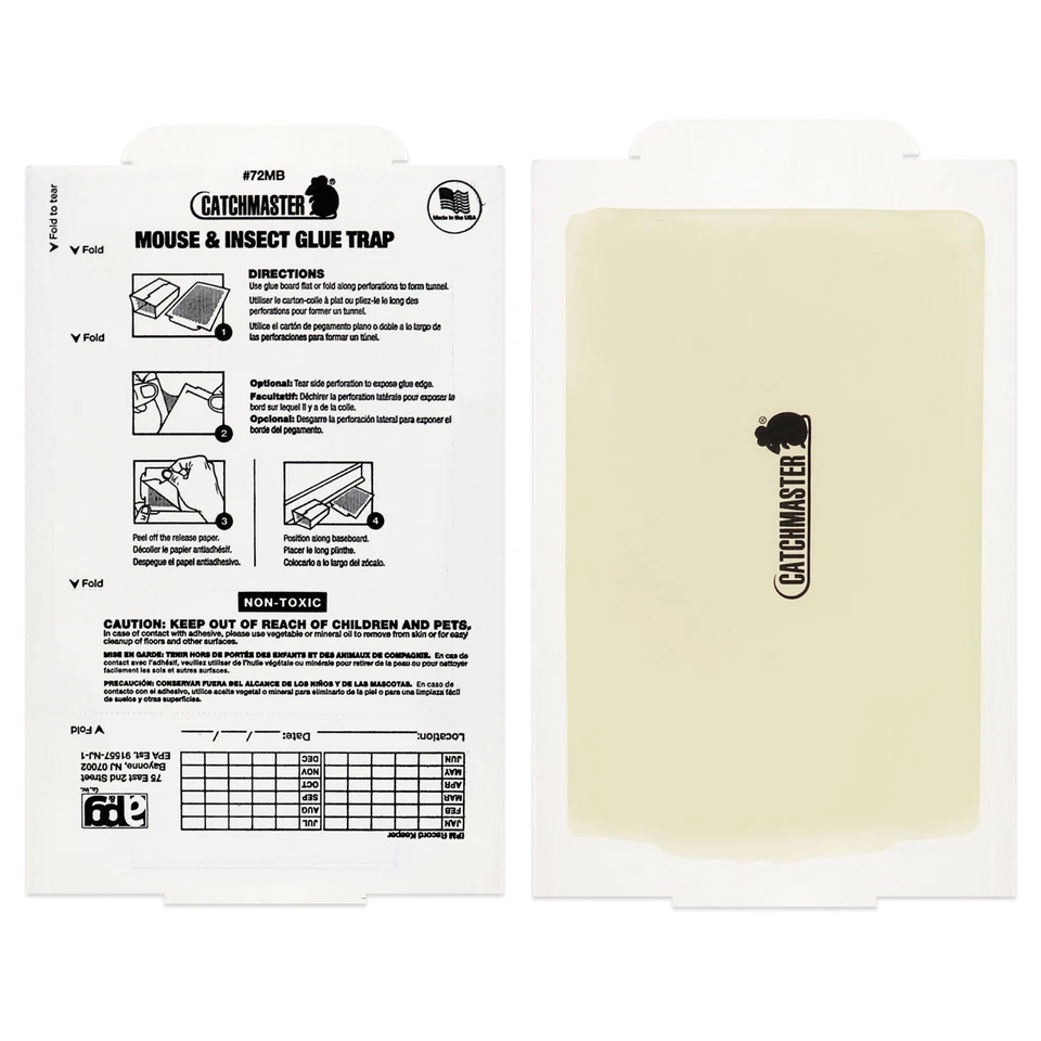 Catchmaster 72MB Mouse Glue Board - Peanut Butter