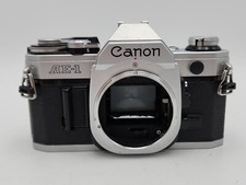 Canon AE-1 35mm SLR Film Camera Body Only Chrome - Tested