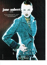 Advertising 098 1998 Christian Lacroix Haute Couture