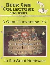 BCCA BREWERIANA BEER CAN COLLECTOR MAGAZINE NOV DEC 86 ABA NABA CANVENTION 