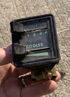 PORSCHE 924 FAN COOLER A/C CLIMATE SWITCH CONTROL 
