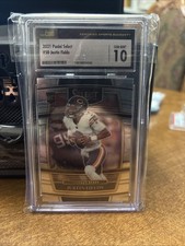 2021 Panini Select - Concourse Justin Fields #50 (RC) Gem Mint 10