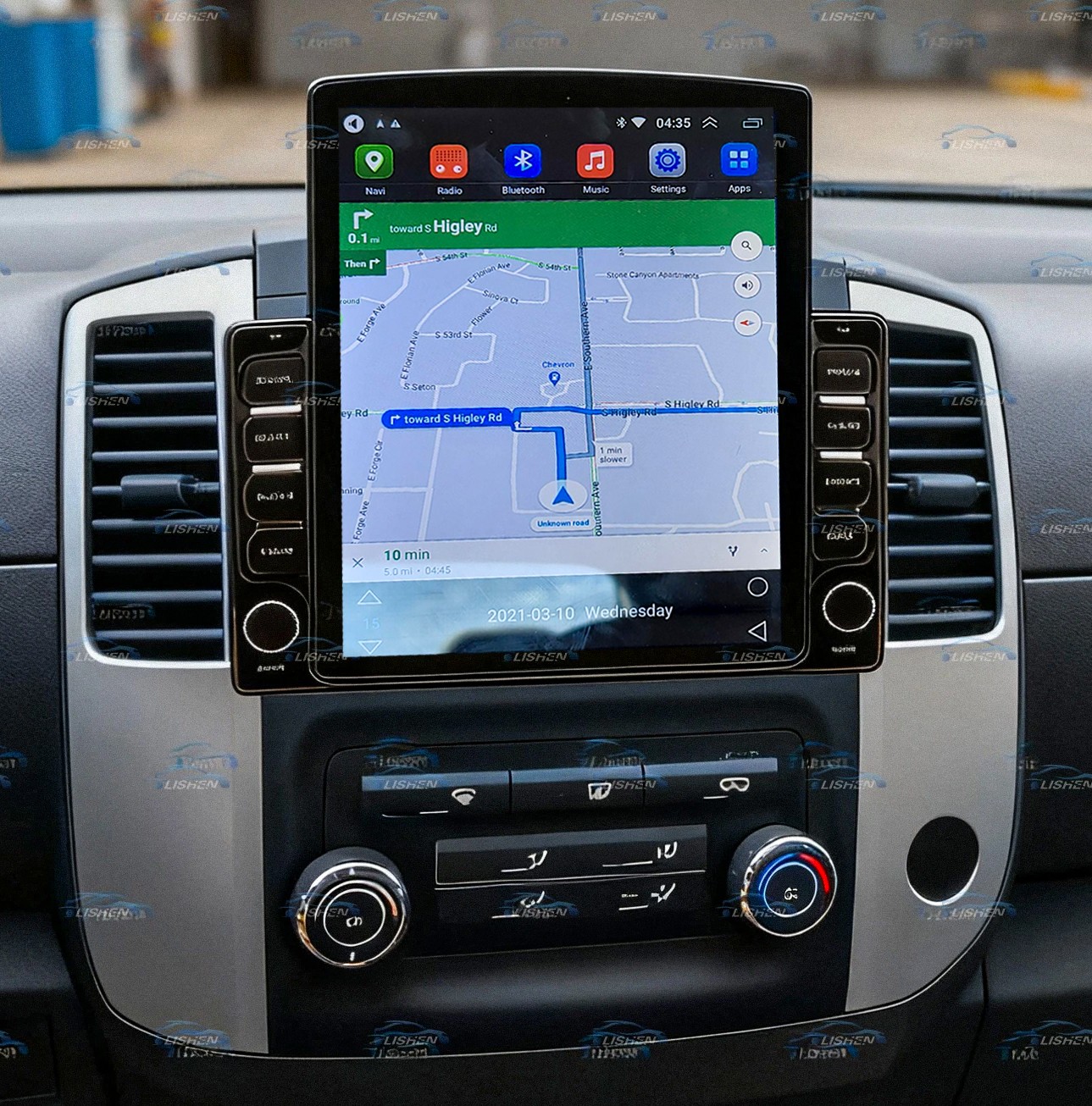 For Nissan Frontier 2015-2021 9.7'' Android15 CarPlay Car Stereo Radio GPS