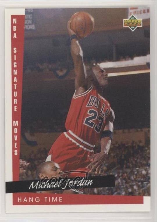 1993-94 Upper Deck NBA Signature Moves Michael Jordan #237 HOF 03rx