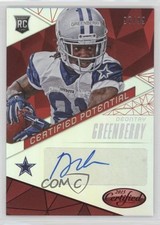 2015 Certified Potential Mirror Red 97/99 Deontay Greenberry #CP-DG Auto 0t1