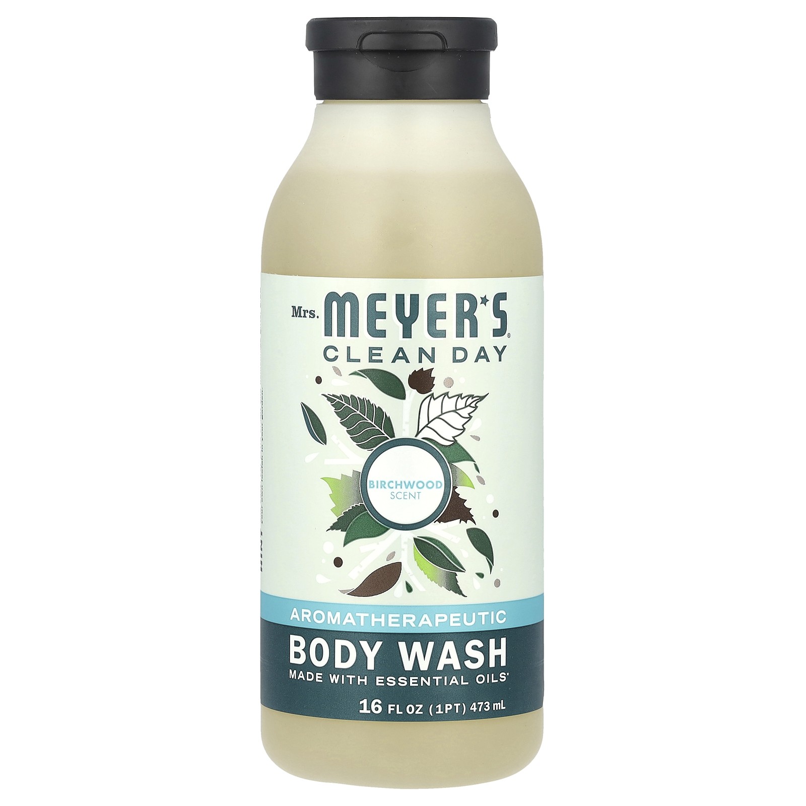 Ароматерапевтический гель для душа, березовая древесина, 16 жидких унций (473 мл)