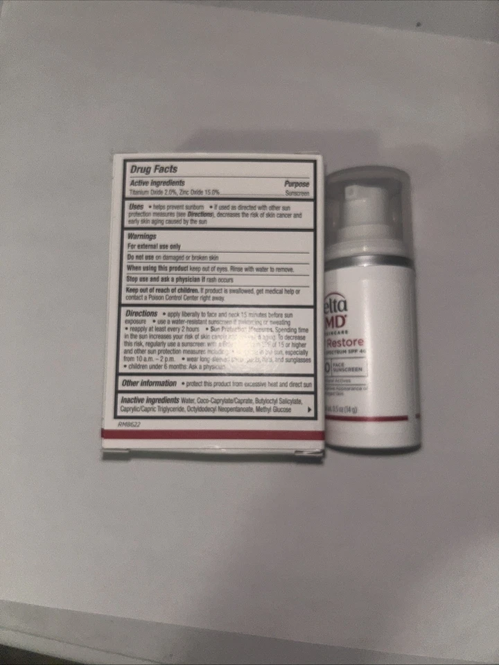 Protector solar facial Elta MD UV transparente amplio espectro FPS 40 14 g 0,5 oz EXP 02/2026 NUEVO Foto 2 de 3