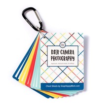 DSLR Cheat Cards for Canon, Nikon and Sony Cameras - Plastic Quick Reference ...