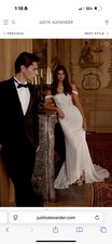 Wedding Dress By Justin Alexander