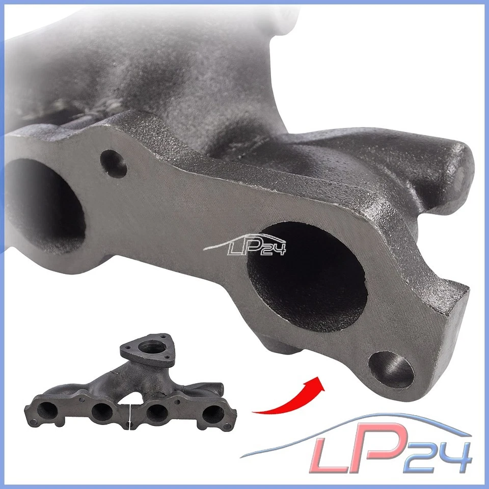 TUYAU COLLECTEUR D' ÉCHAPPEMENT POUR VW GOLF 3 VARIANT BREAK 1H 1.4 - Photo 2/4