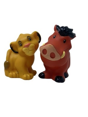 Fisher Price Little People Disney Lion King Simba Pumba Set Of 2 Figures Only