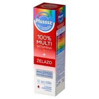 Plusssz 100% Multivitaminico + Ferro 20 Compresse Effervanti