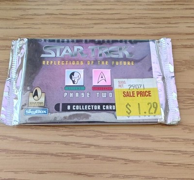 Star Trek Reflections Of The Future Phase Two Eight Card Collector Set Brand New