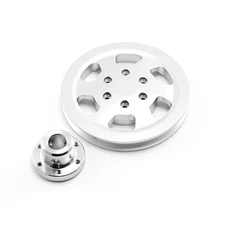 Chevy Gm Aluminum 1V Groove Power Steering Pulley