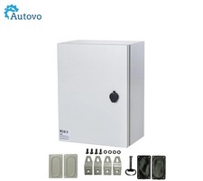 12 x 8 x 6'' Carbon Steel Electrical Enclosure Box IP66 Waterproof  Dustproof