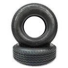 Set of 2 4.80/4.00-8 Trailer Tires 4 Ply Bias LRB 4.80-8 Tubeless 660Lbs