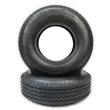 Set Of 2 4.804.00-8 Trailer Tires 4 Ply Bias Lrb 4.80-8 Tubeless 660lbs